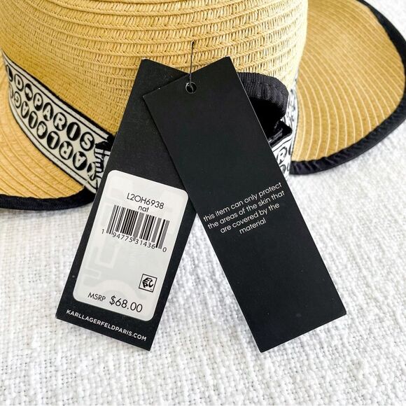 Karl Lagerfeld beach hat. - Picture 10 of 13